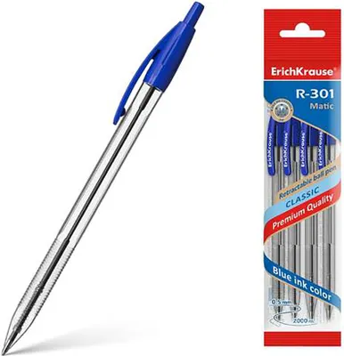 Immagine prodotto di Erichkrause R-301 Classic Matic 46750 Penna a 4 unità Taglia unica
