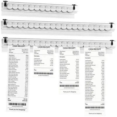Belegklammer-Set 30 cm + 20 cm, selbstklebend, 2 Stück