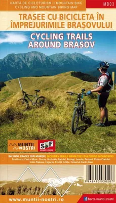 Produktbild von Brașov und Umgebung. Fahrradkarte MB03. Schubert & Franzke