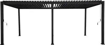 Produktbild von MIRADOR Pergola 111 Deluxe 3x6 m Aluminium Anthrazit verstellbares Lamellendach