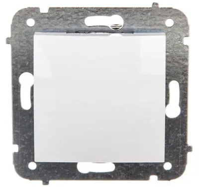 Imagen del producto de INTERRUPTOR ELÉCTRICO SIMPLE CARLA, MONOPOLAR, modelo 1710-10, color blanco, marca EPN