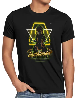 Produktbild von style3 Retro Earthbender Herren T-Shirt