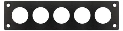Produktbild von ProRide Drucktasterpanel 12 mm, 5-Wege - Schwarz - für Einbau