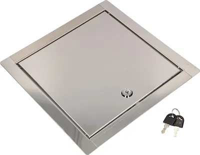 Produktbild von KOTARBAU® Údržba Údržba Klika na klíč Kovová nerezová ocel Stříbrná 20 X 20 CM