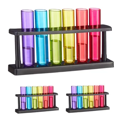 Image de Set de verres à shot colorés - idéal pour les fêtes - set de 18 - plastique