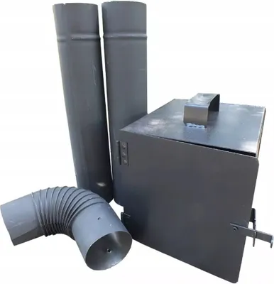 Immagine prodotto di Set di affumicatori Pozzetto per il fuoco Tubi Curvatura per tubi Set di affumicatori in metallo Nero 6637