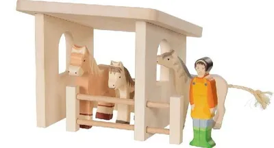 Produktbild von Unterstand für Tiere, montiert