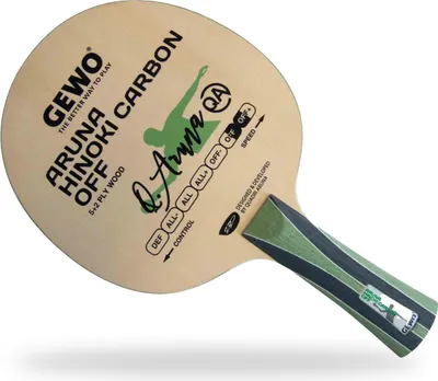 Produktbild von GEWO Tischtennisholz / Aruna Hinoki Carbon OFF / NEU /