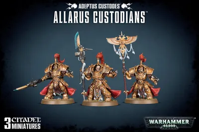 Produktbild von Warhammer 40.000 Adeptus Custodes Allarus Custodians