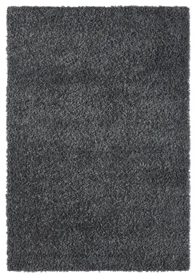 Obrázek produktu pro Koberec MY-RUG, koberec s vysokým vlasem Shaggy Star, 230x160, tmavě šedý, mírně lesklý, extra nadýchaný, obdélníkový tvar