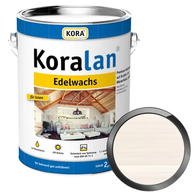 Produktbild von Kora Koralan Edelwachs - 2.5 Ltr (Lichtweiss)