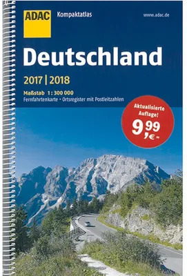 Immagine prodotto di ADAC Kompaktatlas Deutschland 2017/2018