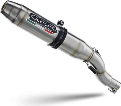 Image de GPR approuvé Slip-On système d'échappement Deeptone catalyseur en acier inoxydable FANTIC MOTOR xmf 125