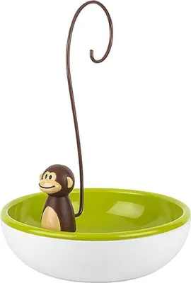 Produktbild von Früchtekorb mit lustigem Affendesign zur Dekoration und Organisation