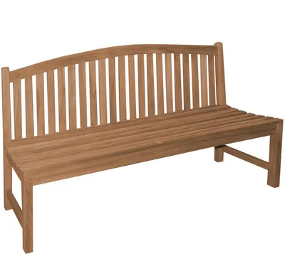 Produktbild von Teako Design Gartenbank Bari Teakholz Massiv Wetterfest 180x55cm
