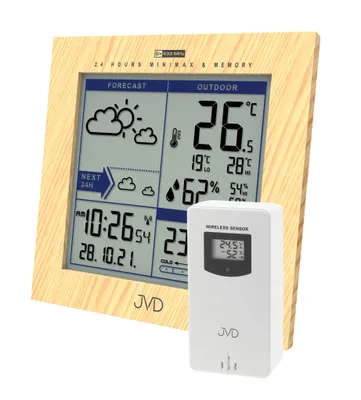 Obrázok produktu pre Rádiom riadená meteorologická stanica JVD RB9233.1