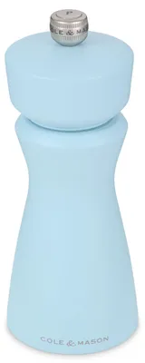 Salz- und Pfeffermühle, Blau, Keramikmahlwerk, 15 cm