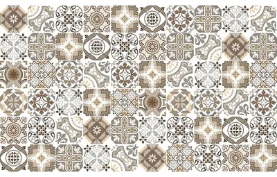 Immagine prodotto di Adesivi decorativi per mobili – 60 adesivi Seforia effetto piastrelle in cemento – 60 adesivi 10 x 10 cm