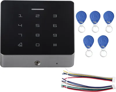 Zdjęcie produktu dla Hasło Czytnik kart RFID Kontrola dostępu do drzwi Kontroler bezstykowy System klawiatury Karta identyfikacyjna