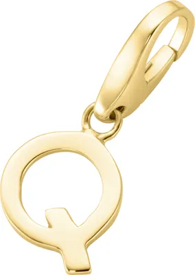 Produktbild von Charm Giorgio Martello Milano Buchstabe Q, Silber 925 Gold Onesize