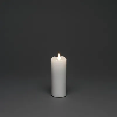 Produktbild von Konstsmide LED Echtwachskerze, 12,7 x 5 cm, batteriebetrieben