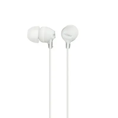 Obrázek produktu pro Sony MDR-EX15LP, Kabel, 8 - 22000 Hz, Hudba, 3 g, Sluchátka, Bílá