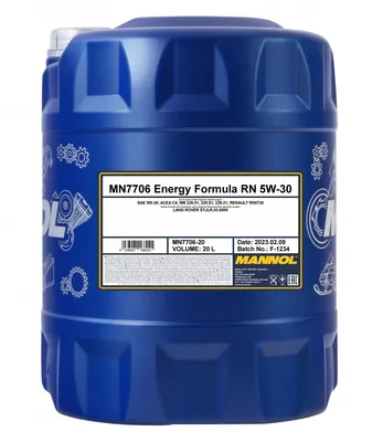 Produktbild von 20 Liter MANNOL 5W-30 O.E.M. Renault RN0720 MB 226.51 Nissan DPF