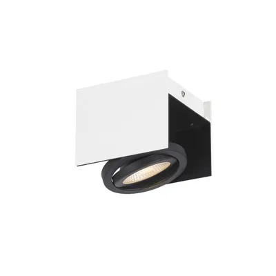 Image de EGLO Vidago, Spot lumineux, 3000 K, 510 lm, 220-240 V, Noir, Blanc