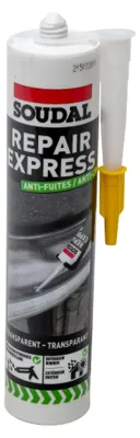 Image de Cartouche Repair Express anti-fuites transparent Soudal