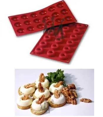 Produktbild von Pralinenform Silikon Schokoladenform Backform Pralinen Schokoriegel SILIKOMART