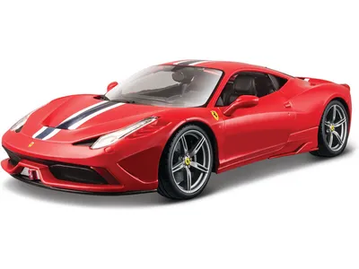 Obrázek produktu pro BBURAGO Ferrari 458 Speciale, Model sportovního automobilu, Sestavený, 1:18, Ferrari 458 Speciale 1:18, Jakékoliv pohlaví, Kov, Plast
