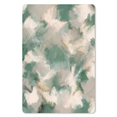 Produktbild von MuchoWow® Mauspad Mousepad Grün - Muster - Farbe - Abstrakt 40x60 cm - Mousepads - Maus Mat - Pad - Mausunterlage - Schreibtisch Accesoire
