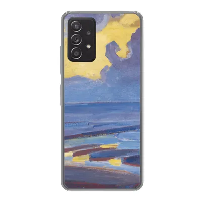 Produktbild von MuchoWow® Handyhülle Schutzhülle Hülle für Samsung Galaxy A53 5G Am Meer - Piet Mondrian Silikon Softcase Handy Hülle - Schutzabdeckung