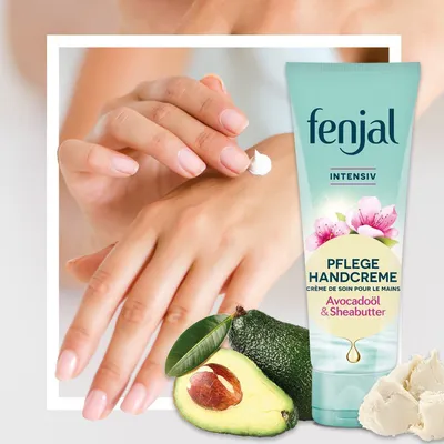 Obrázok produktu pre Fenjal Care Intenzívny krém na ruky s avokádovým olejom a bambuckým maslom 75ml