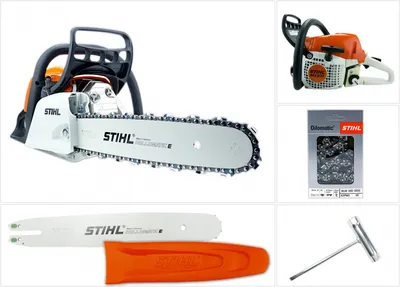 Produktbild von STIHL MS 231 kettensäge Benzinmotorsäge 35cm Schnittlänge,