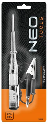 Zdjęcie produktu dla NEO TOOLS Próbnik elektryczny samochodowy 6-24 V