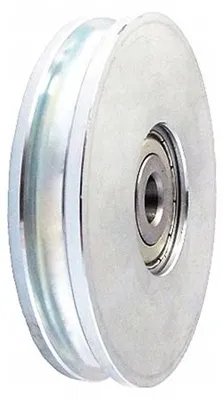 Produktbild von Metallrolle 79mm für 6mm Seil, kugelgelagert