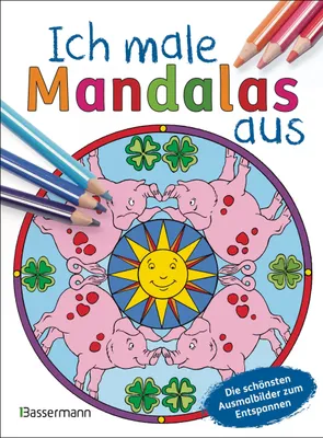 Produktbild von Ich male Mandalas aus. Mandalablock für Kindergarten und Vorschule