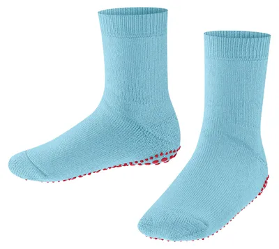 Produktbild von FALKE Uni Kinder Hausschuhe Catspads, Baumwolle Wolle, 1 Paar, Blau (Aqua 647