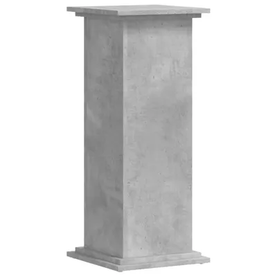 Produktbild von vidaXL Pflanzenständer Betongrau 33x33x80 cm Holzwerkstoff