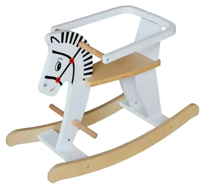 Produktbild von Holzschaukelpferd, Länge 71 cm, Höhe 61 cm, Empfohlenes Alter 1-3 Jahre, Unisex, CE- und EN 71-konform