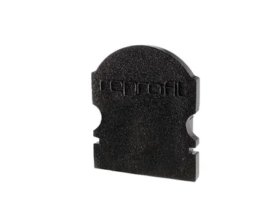 Produktbild von Reprofil 980012 Profil Zubehör Endkappe L-AU-02-10 Set 2 Stk , Schwarz