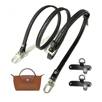 Image de Bandoulière en cuir réglable, compatible avec les sacs Longchamp