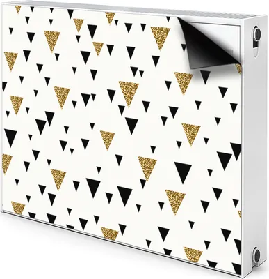 Produktbild von Magnet Heizung Verkleidung Abdeckung Heizung Heizkörperabdeckung 110x60 cm  - Dreieck