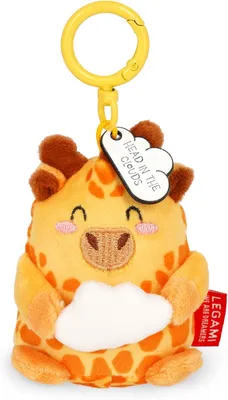Obrázok produktu pre Plyšový prívesok na kľúče Legami - SUPER SOFT! - DROBNÝ - GIRAFFE