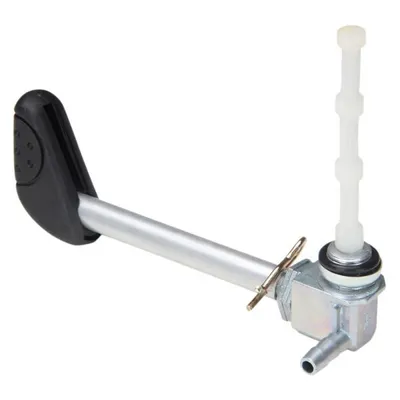 Zdjęcie produktu dla Kranik benzynowy M12x1, wylot prawy, długa dźwignia do Peugeot Buxy Zenith Speedake SV 50 / Sachs Limbo Reggae 50