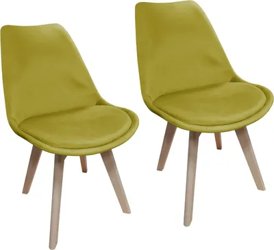 Produktbild von Stuhl Atlanta Velvet Uni 2er-Set