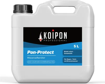 Produktbild von KOIPON Pon-Protect 5L Wasseraufbereiter gegen Chlor & Schwermetalle