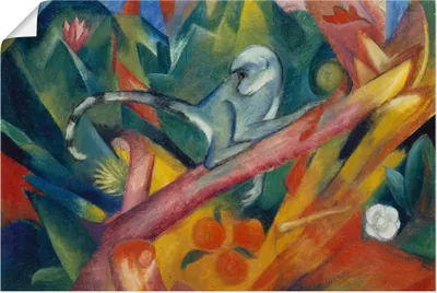 Produktbild von ARTland Poster Das Äffchen. 1912 Größe: 30x20 cm