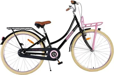Produktbild von Volare Excellent Kinderfahrrad - Mädchen - 26 Zoll - Schwarz - 3 Gänge